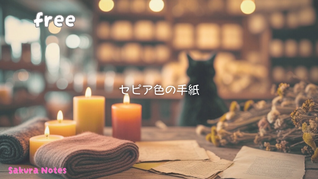 【フリーBGM】 [ セピア色の手紙 ]  夕ぐれJazz / cozy / 温かい 