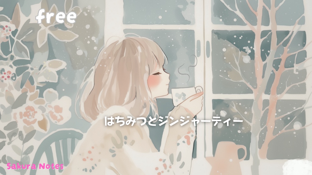 【フリーBGM】 [ はちみつとジンジャーティー ] 心地いい / chill / cozy / kawaii 