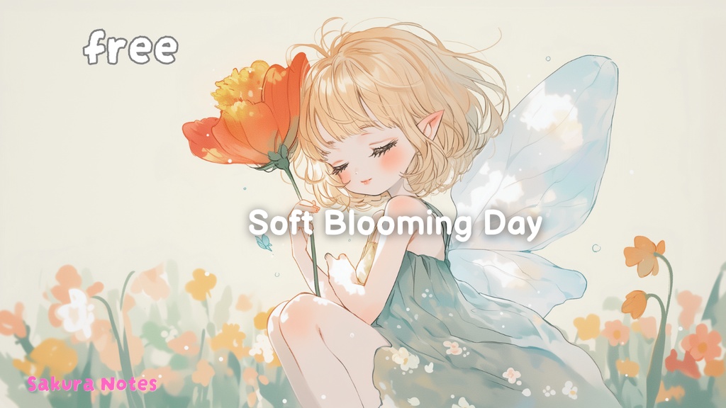 【作業用BGM / フリー】 cozy chill fantasy [ Soft Blooming Day ] 