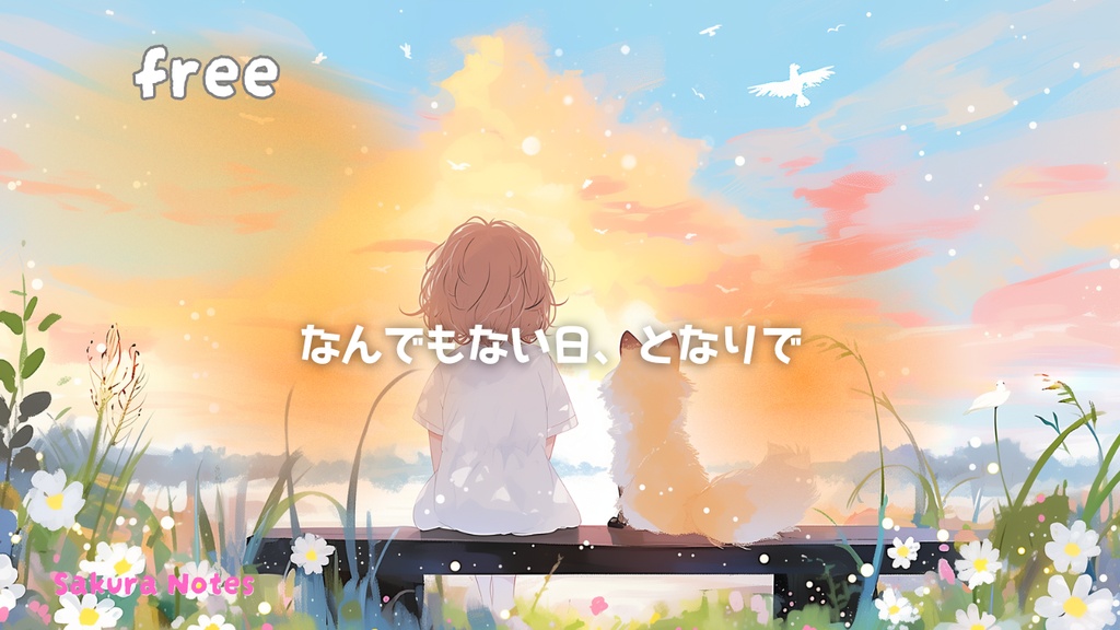 【作業用BGM / フリー】relaxing lo-fi fantasy [ なんでもない日、となりで ] 