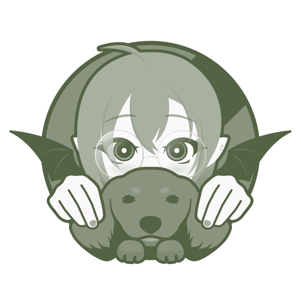 【Vtuber】千堂じゅん_Tシャツ(白)