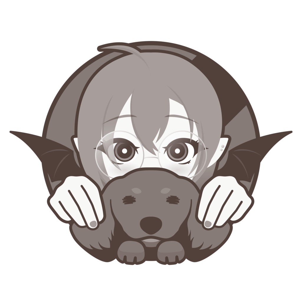 【Vtuber】千堂じゅん_Tシャツ(白)