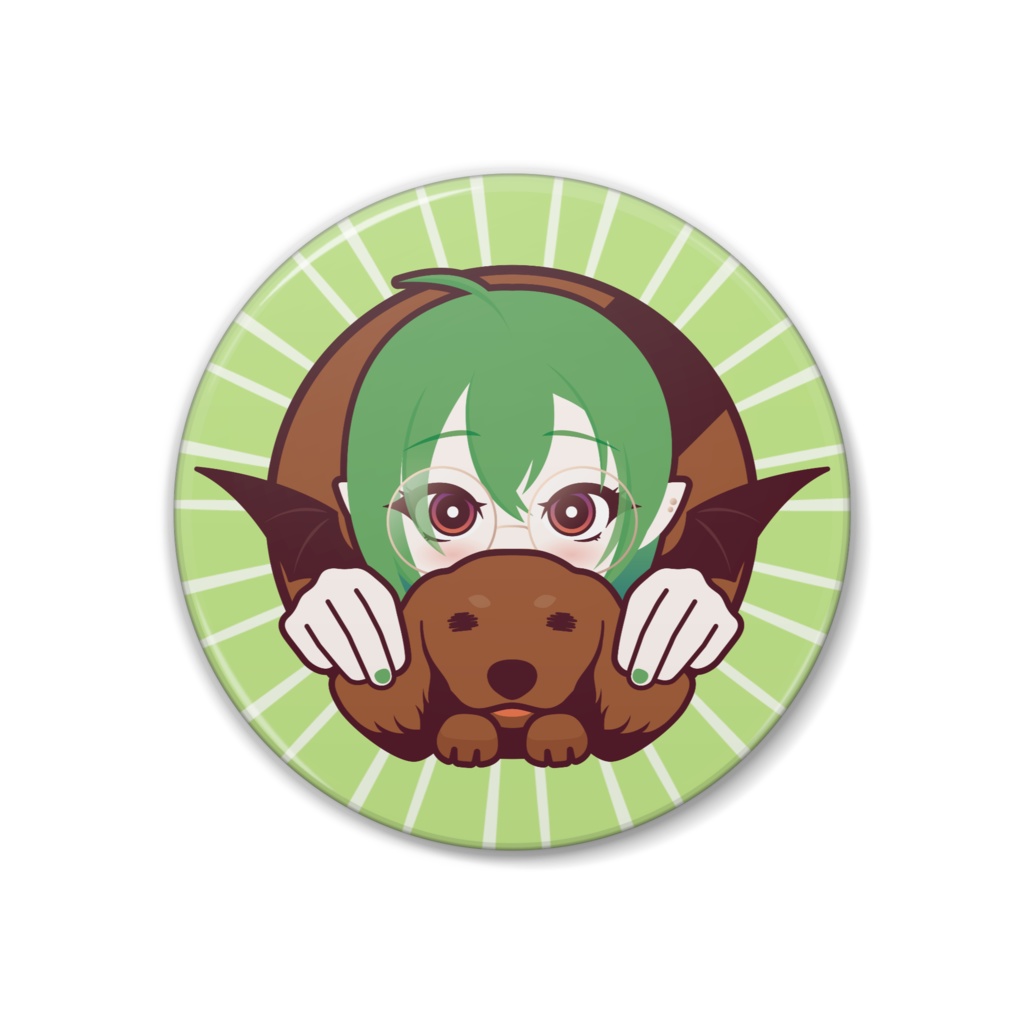 【Vtuber】千堂じゅん_缶バッジ