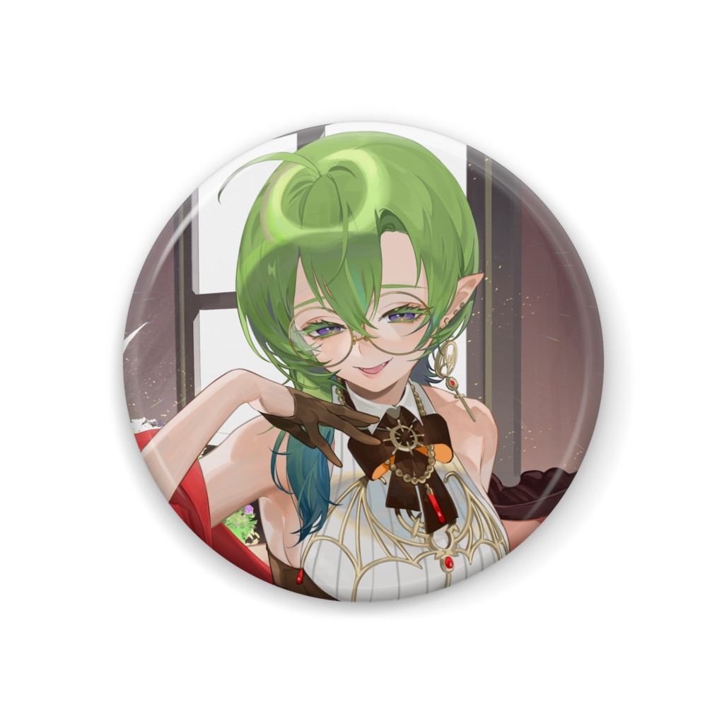 【期間限定：10月16日迄】千堂じゅん2025_缶バッジ【Vtuber】