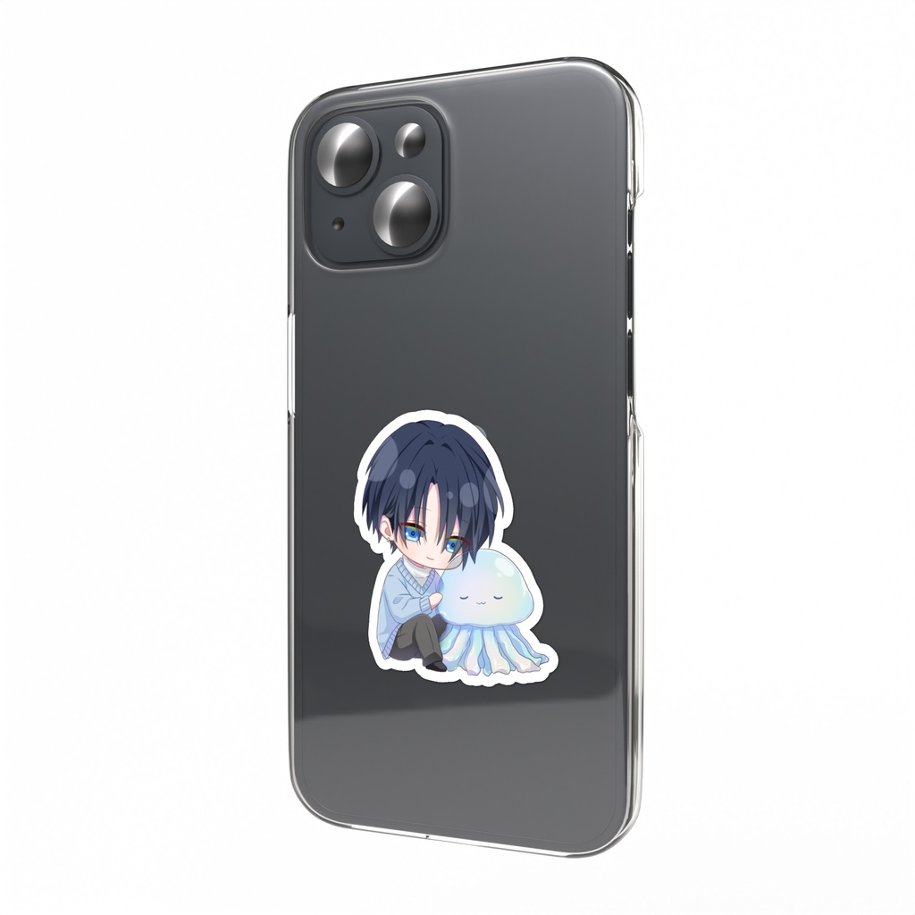 [水月幽]スマホステッカー