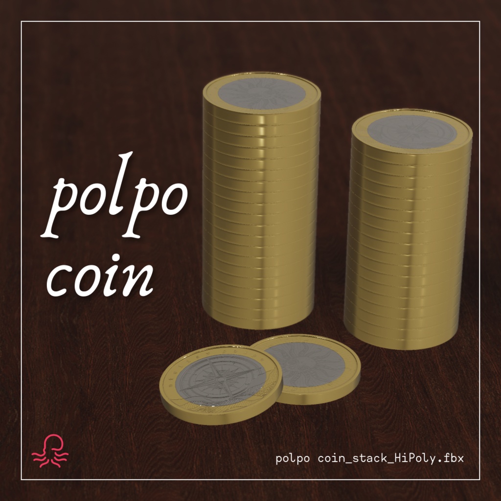 【VRChat向け】polpo coin