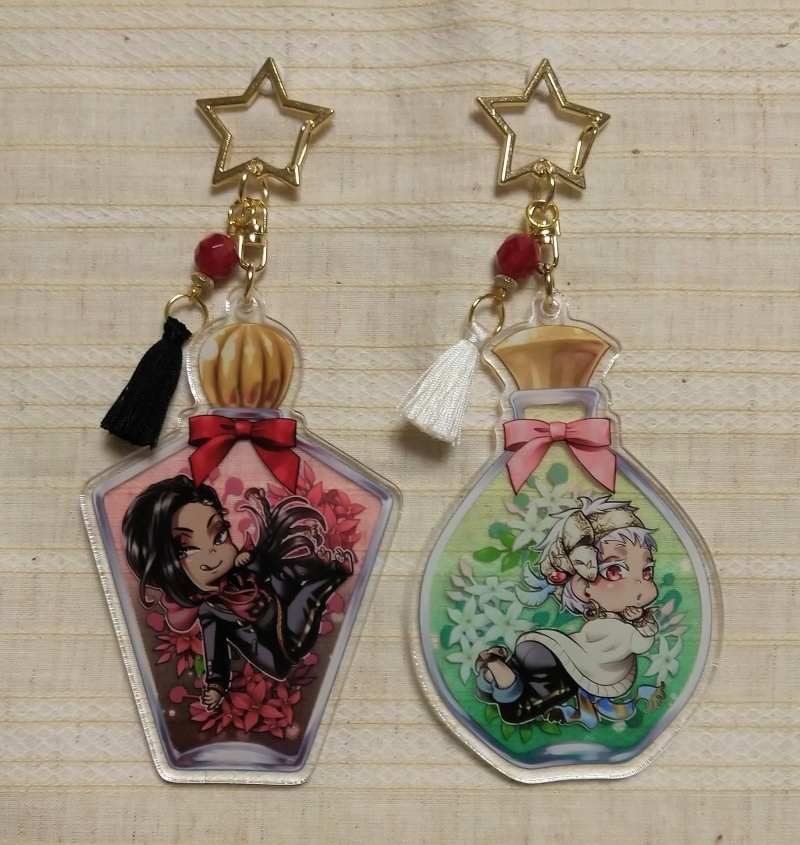 ジャミカリ ハーバリウムアクキー