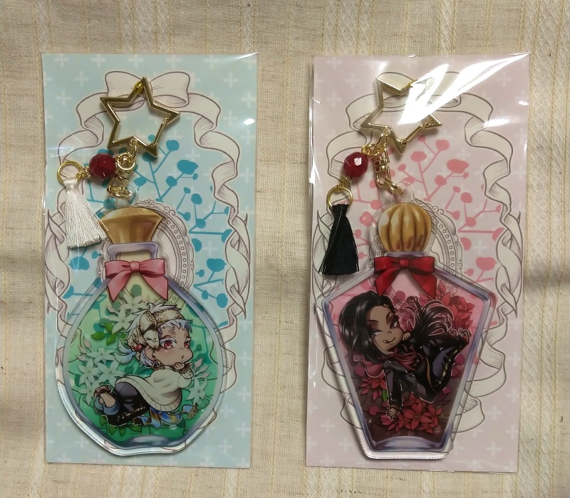 ジャミカリ ハーバリウムアクキー