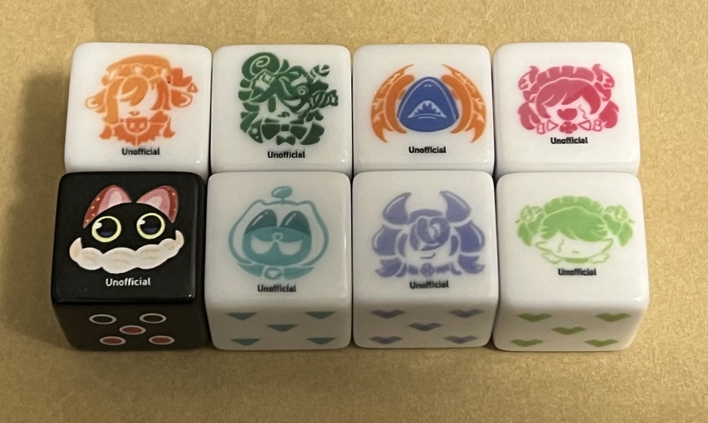 ダイス 各4種+新作8種