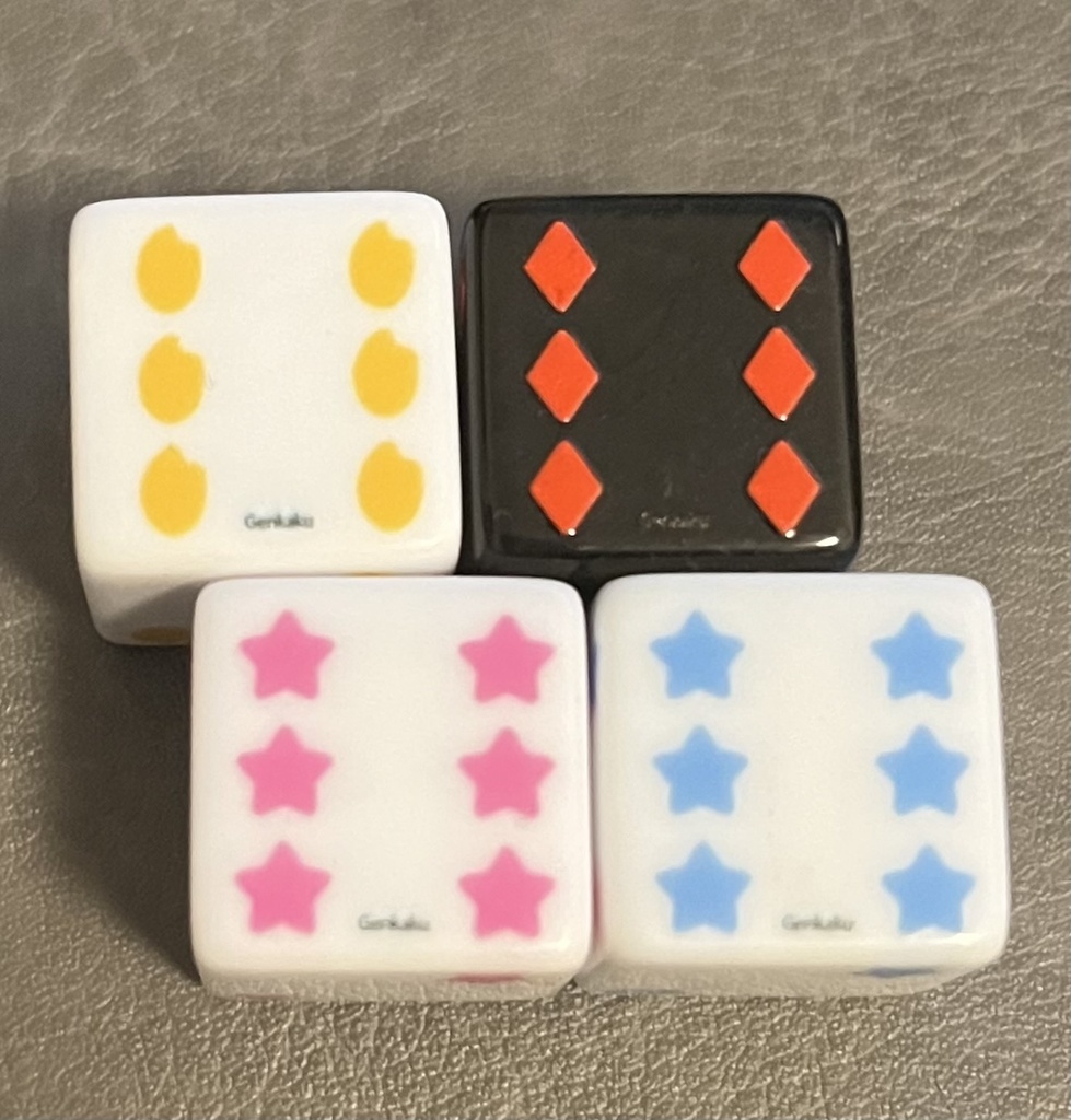 ダイス 各4種+新作8種