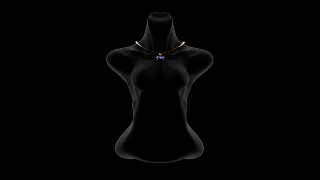 BlueCoal Necklace ブルーコーラル·ネックレス