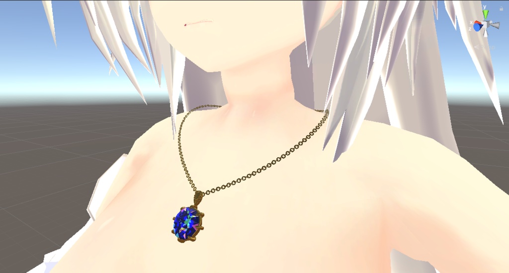 BlueCoal Necklace ブルーコーラル·ネックレス