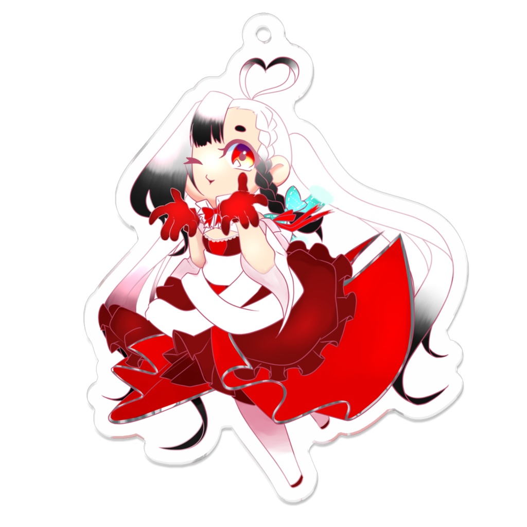 【緋月 彩】 SDアクリルキーホルダー(コーティング)