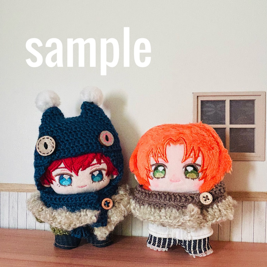 もふもふ付ストール