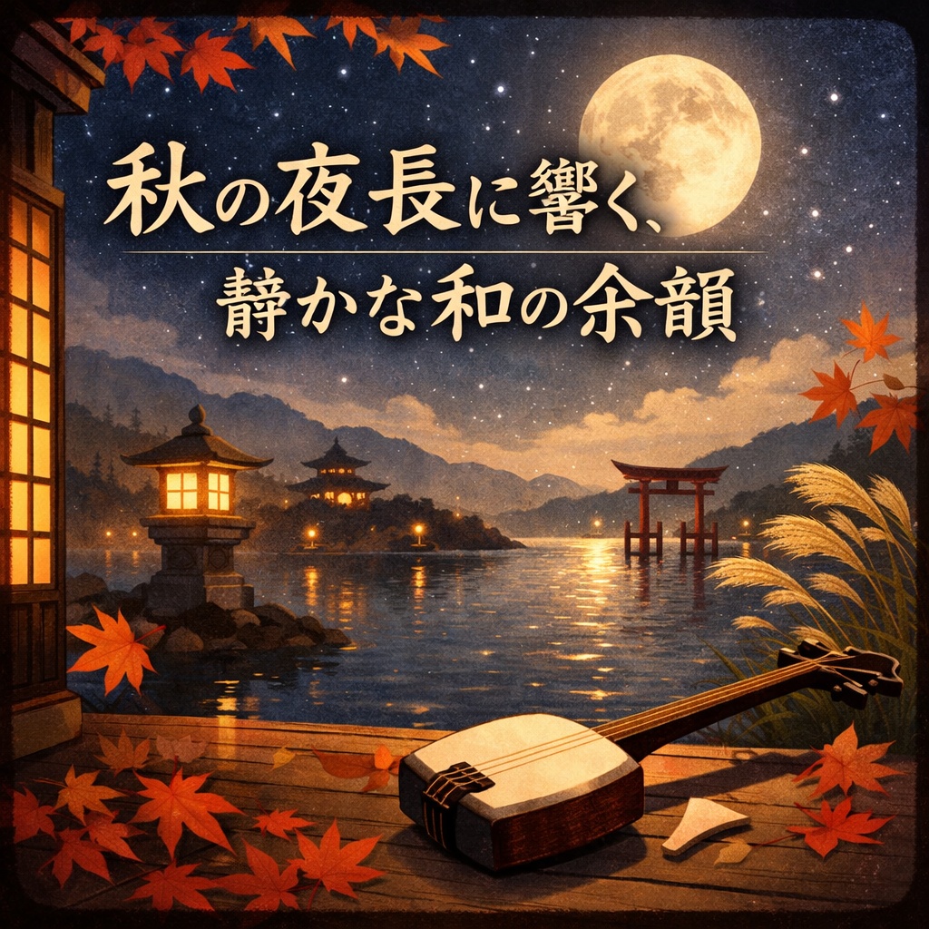 秋の夜長に響く、静かな和の余韻