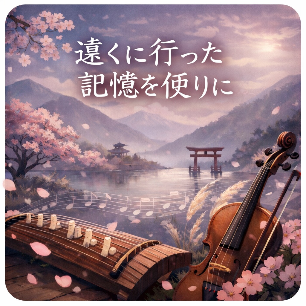 遠くに行った記憶を便りに