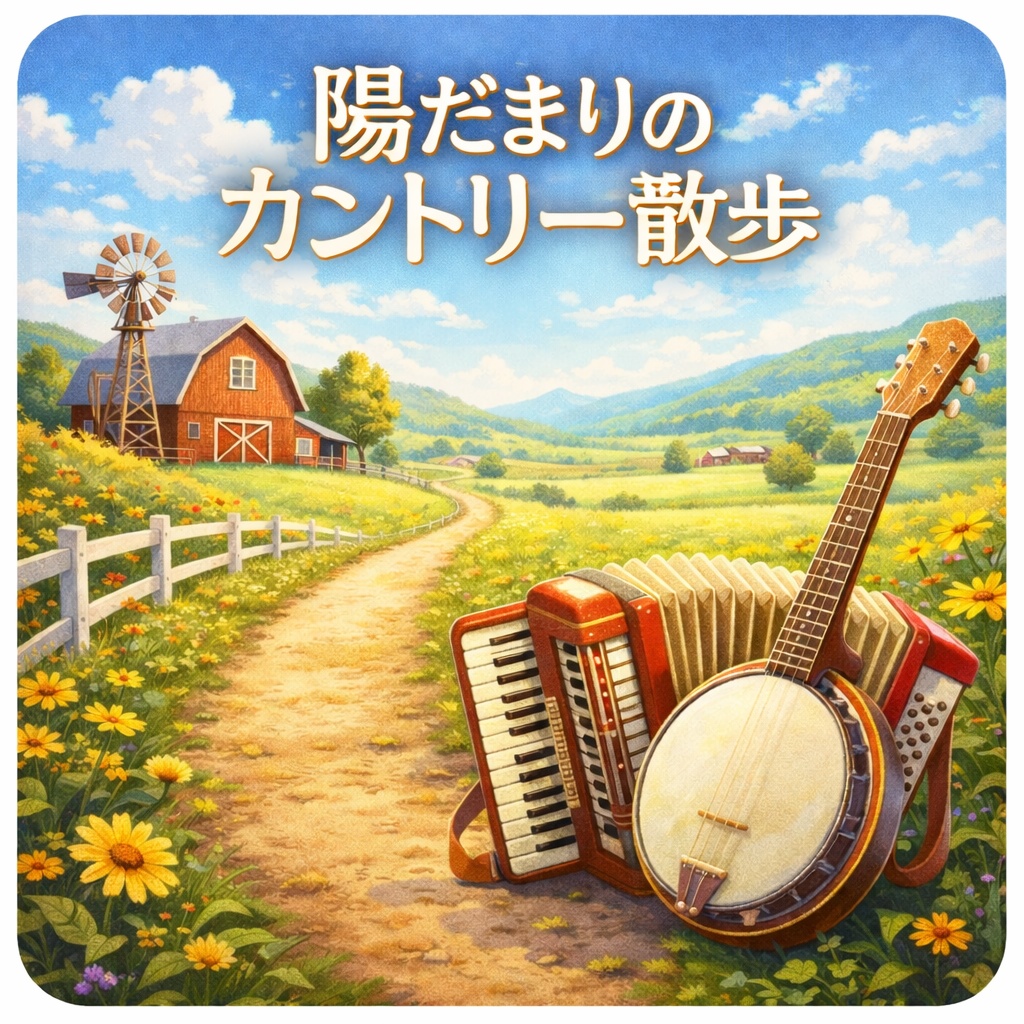 陽だまりのカントリー散歩