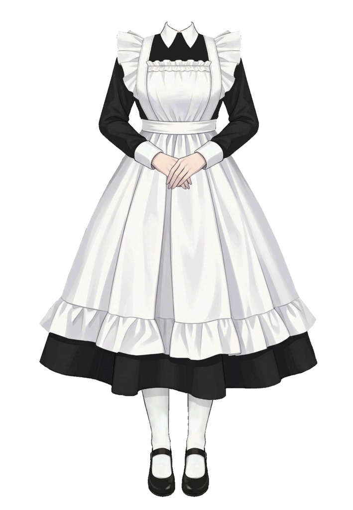 【Live2Dアイテム】【VTuber向け】  Maid Assets 