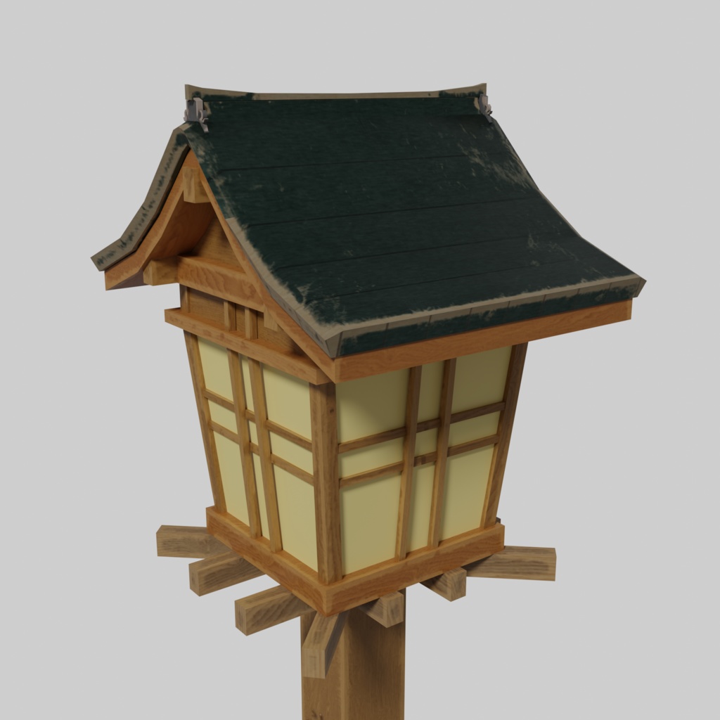 【3Dモデル】灯籠 ~とうろう~