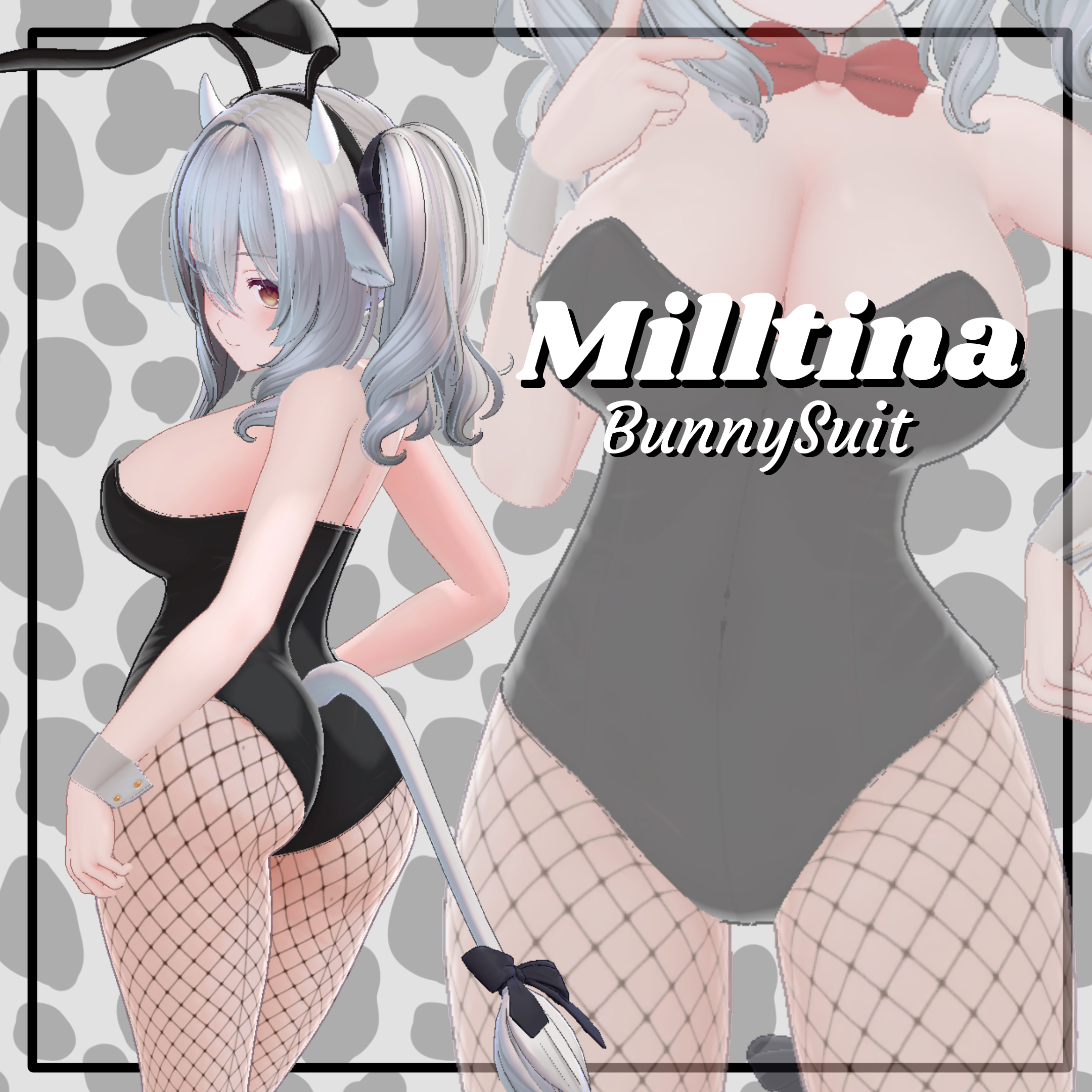 【ミルティナ対応】バニースーツ -Bunny Suit for Milltina-