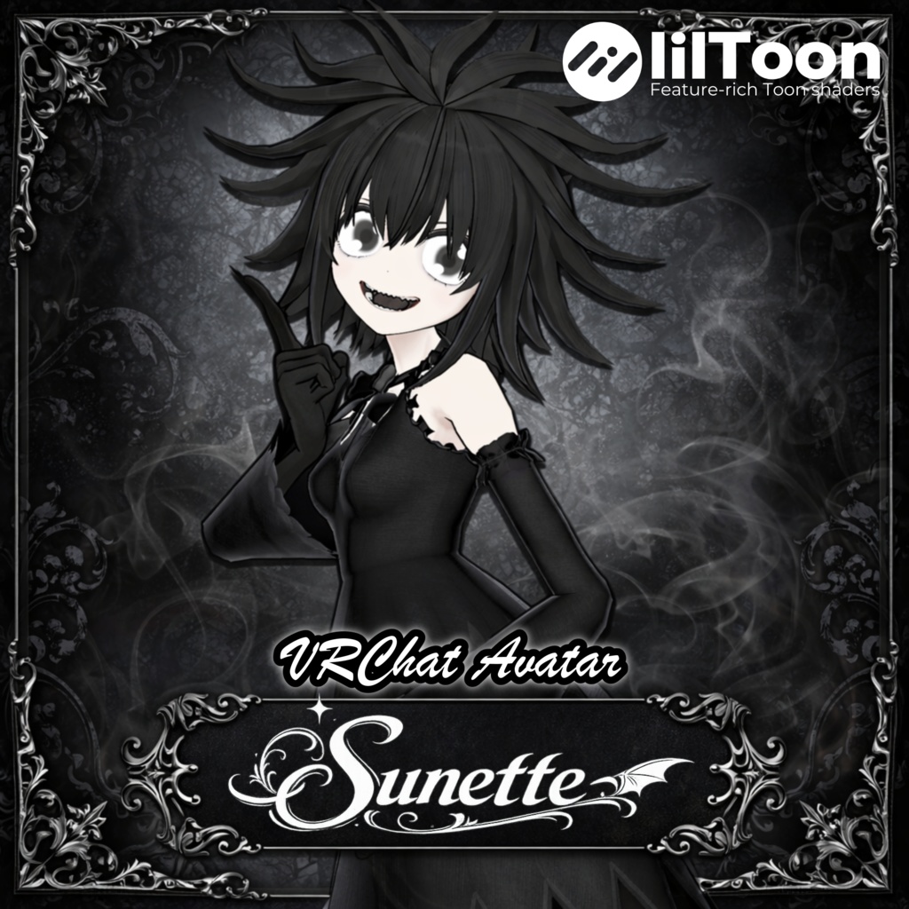 【VRChat向け3Dモデル】サネット -Sunette- (VRC 3D Avatar)