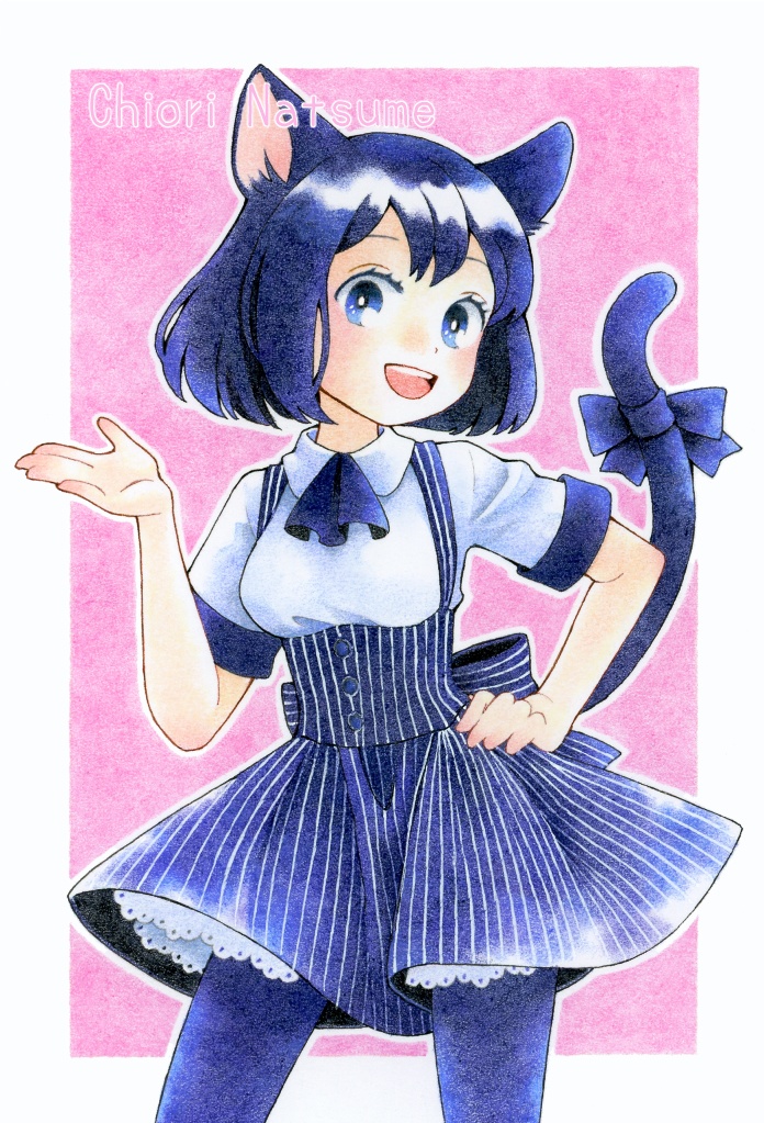 【原画】黒猫ウェイトレス