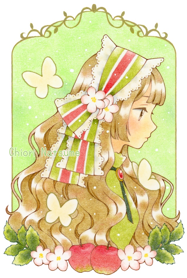 【原画】林檎の花