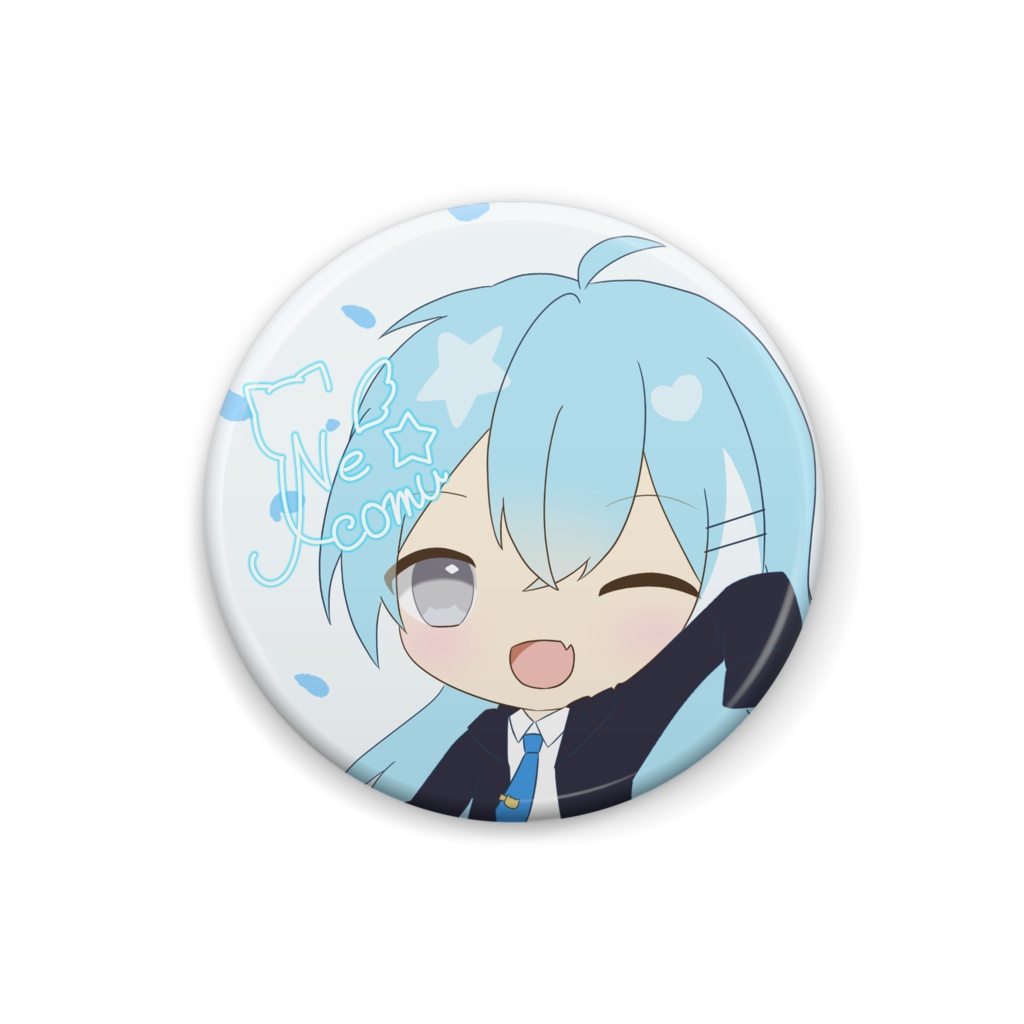 猫夢3周年記念缶バッジ