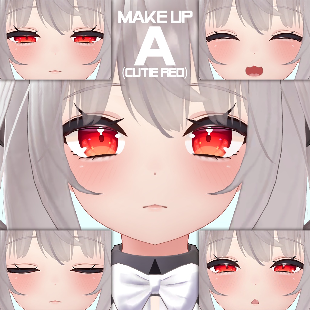 【舞夜(Maya)用】2wayメイクテクスチャ