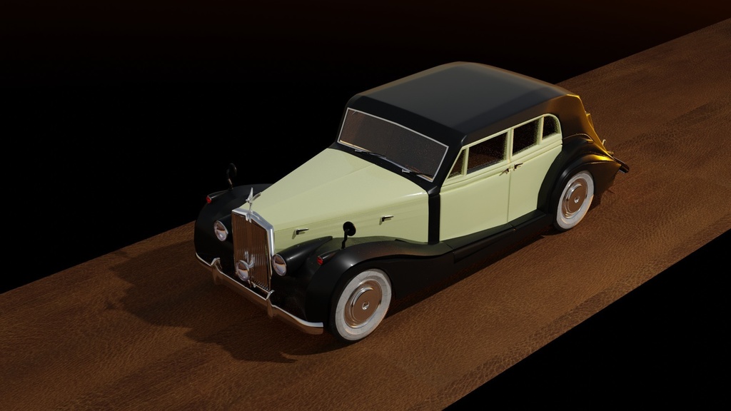 ロールスロイス　シルバーレイズ　Blenderファイル