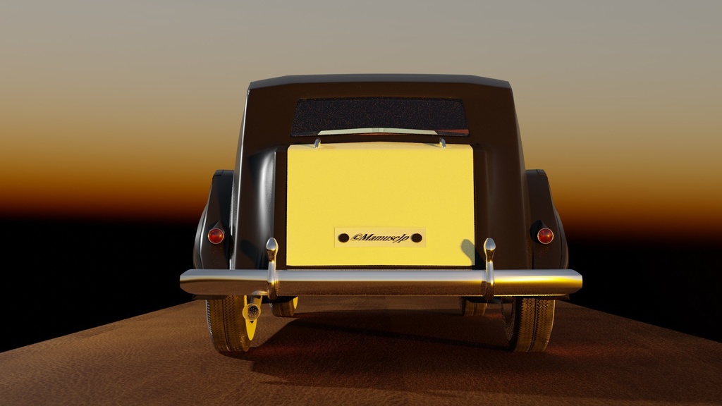 ロールスロイス シルバーレイズ Blenderファイル