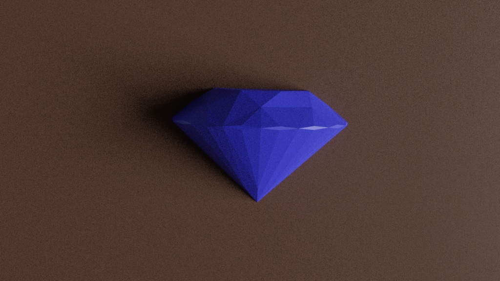 BrillantCut Diamond(Red Blue White)