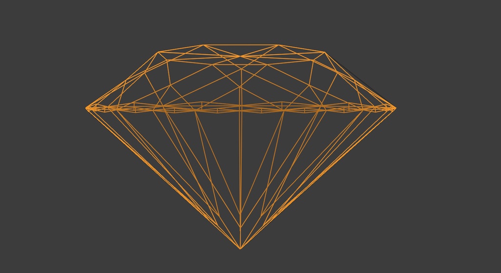 BrillantCut Diamond(Red Blue White)