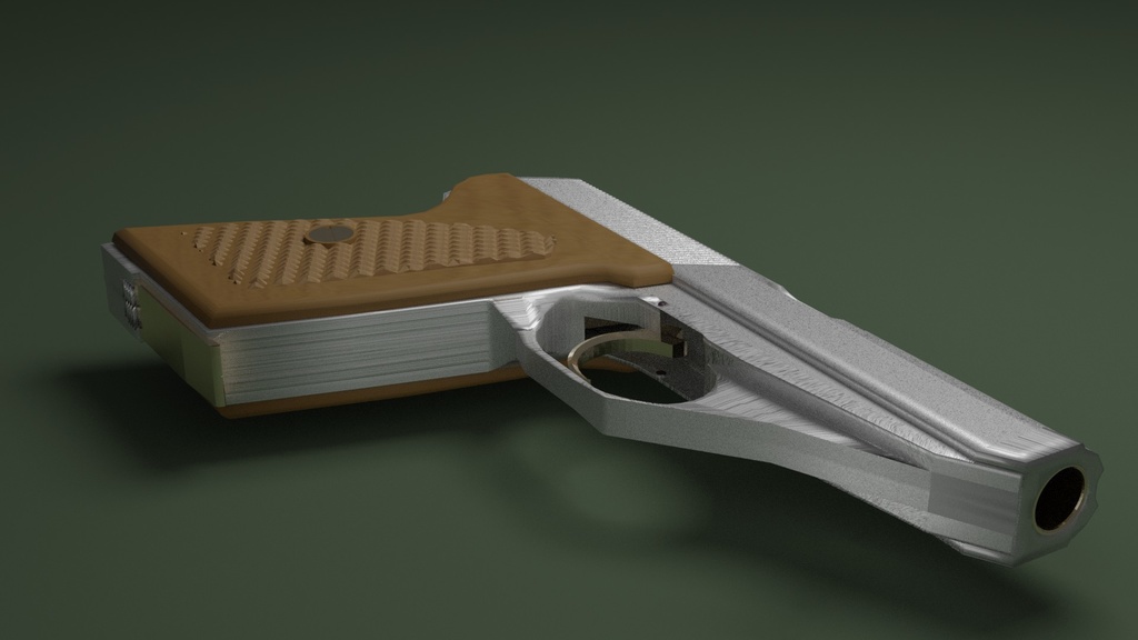 拳銃(モーゼルHSc)