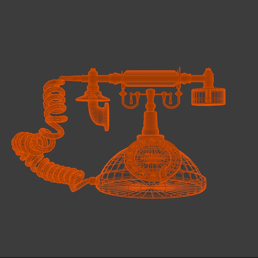 レトロな電話機