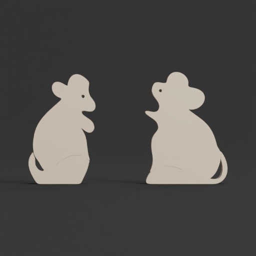 木組みおもちゃ(ネズミ)