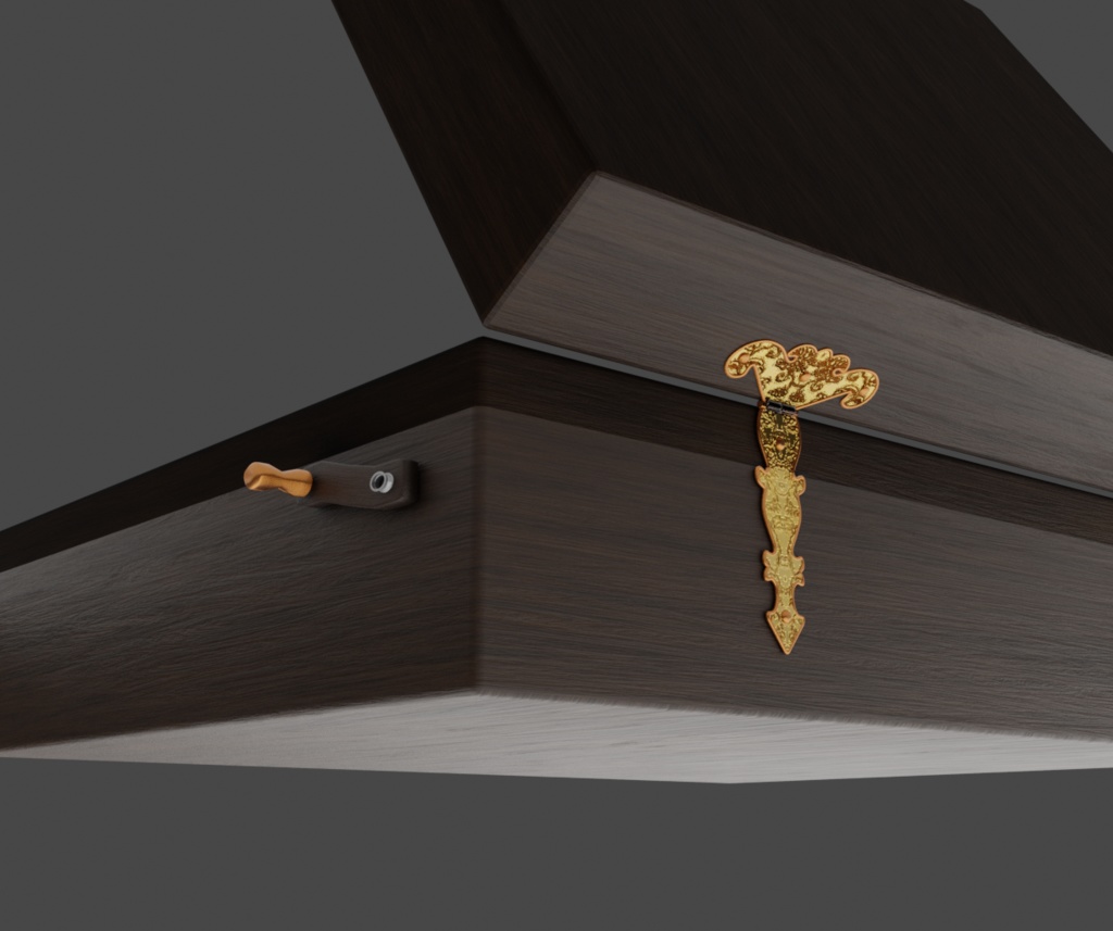 オルゴール付き宝石箱