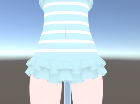 【ラスクちゃん用】フリル水着