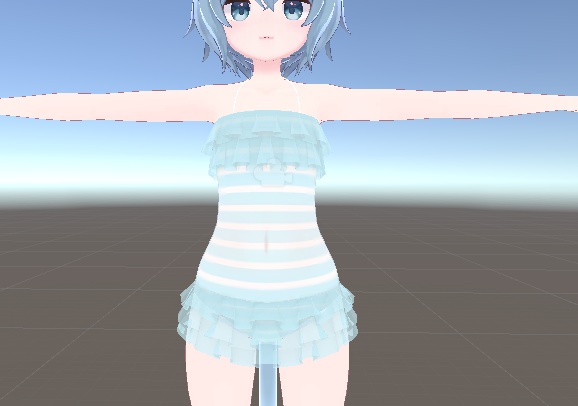 【ラスクちゃん用】フリル水着