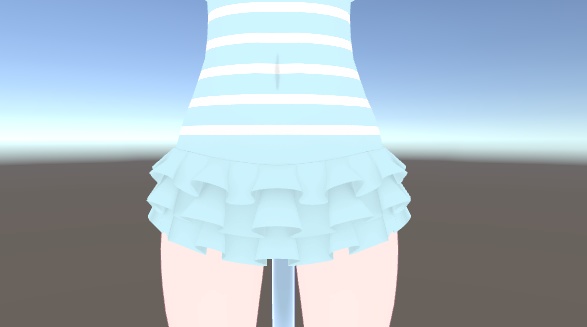 【ラスクちゃん用】フリル水着