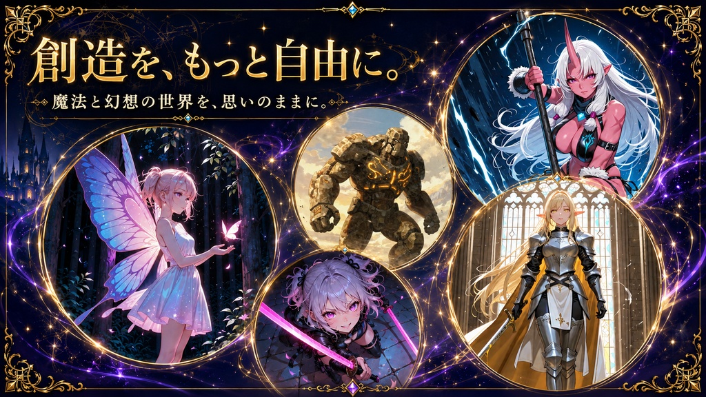 PromptBuilder v5.0 追加パック|ファンタジーパック
