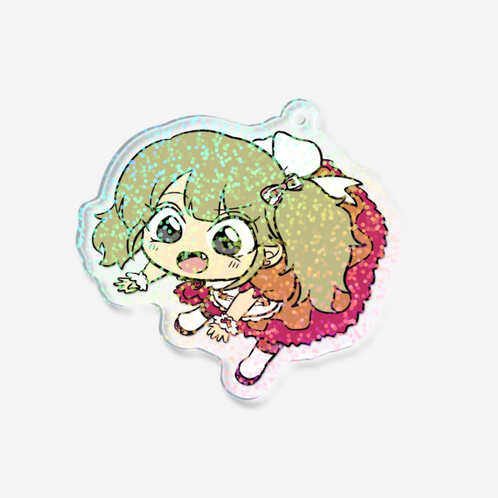 dear sir, Dark Red. ベリカタきらきらアクキー【毒苺】