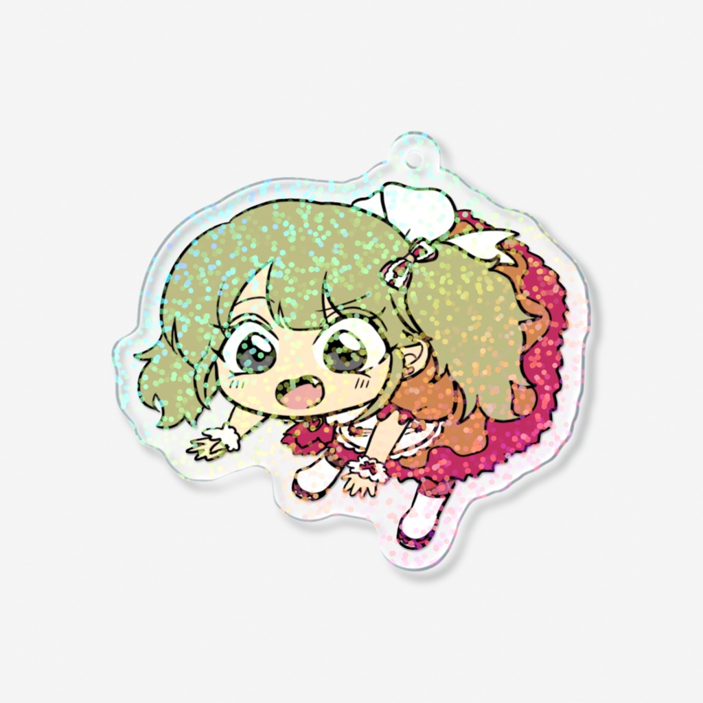 dear sir, Dark Red. ベリカタきらきらアクキー【毒苺】