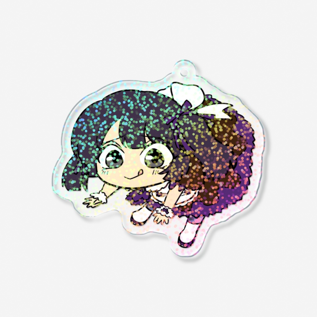 dear sir, Dark Red. ベリカタきらきらアクキー【蛇苺】