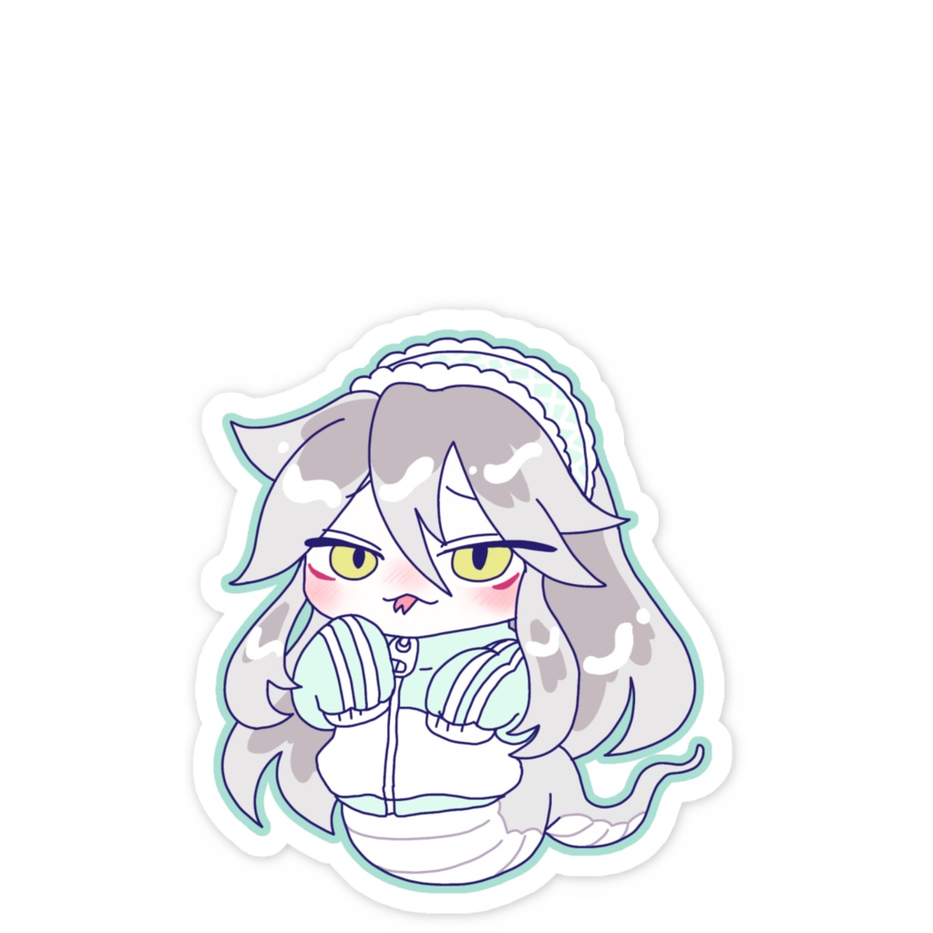 ジャージメイドな巳者さん ステッカー