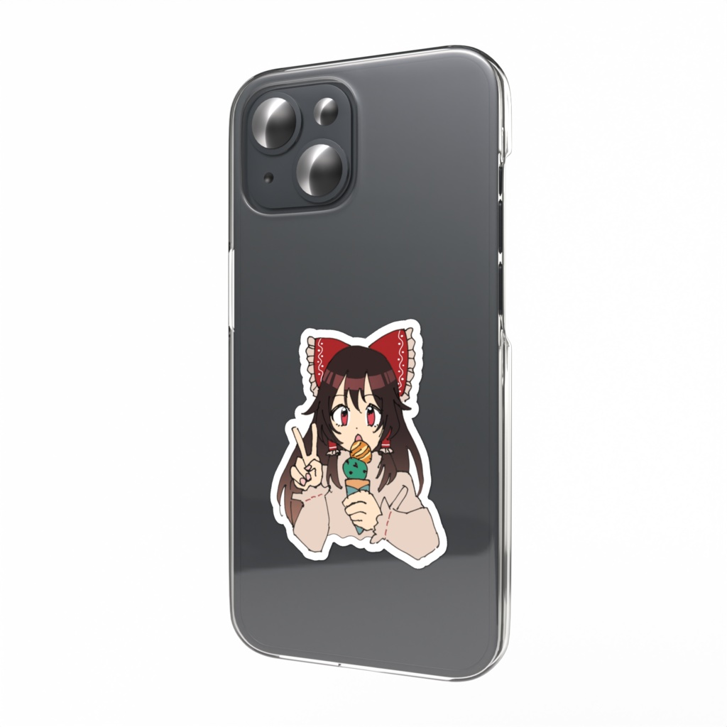 霊夢　スマホステッカー