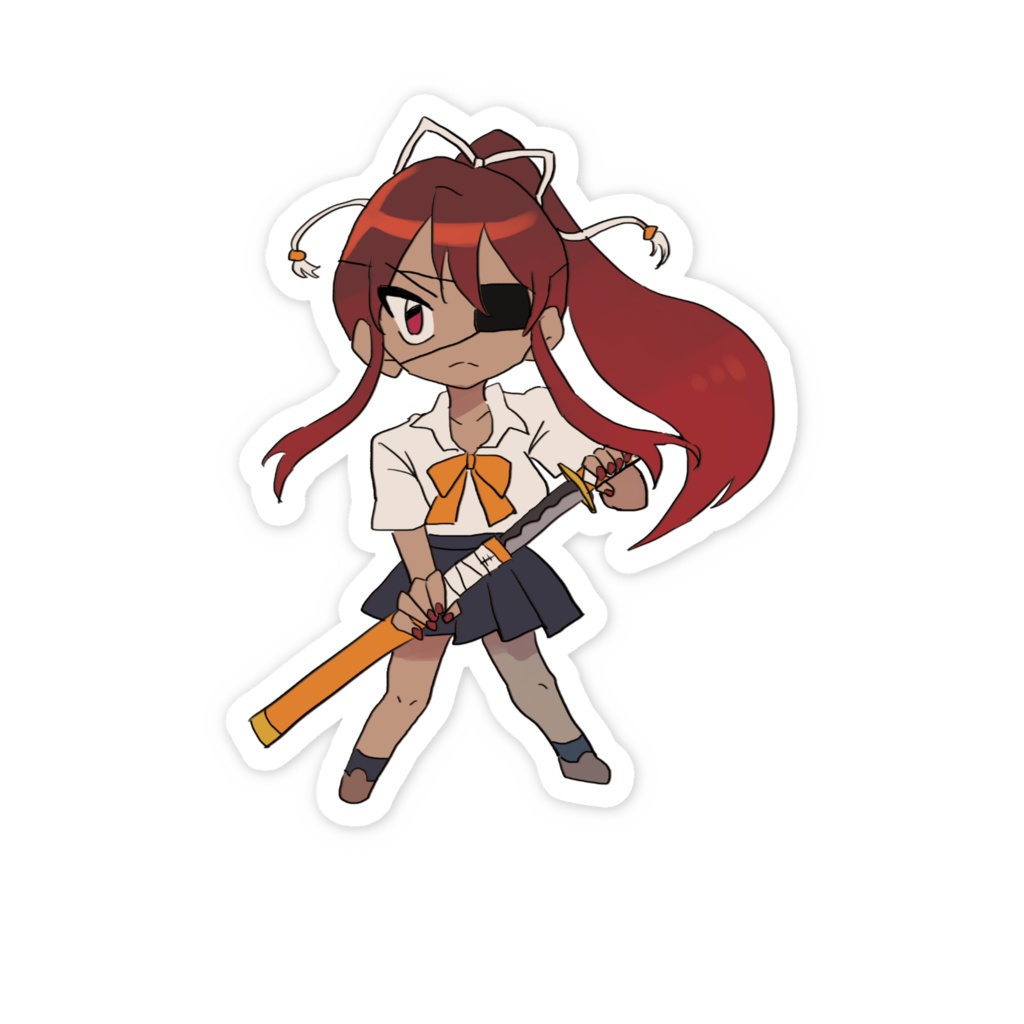 いずな スマホステッカー