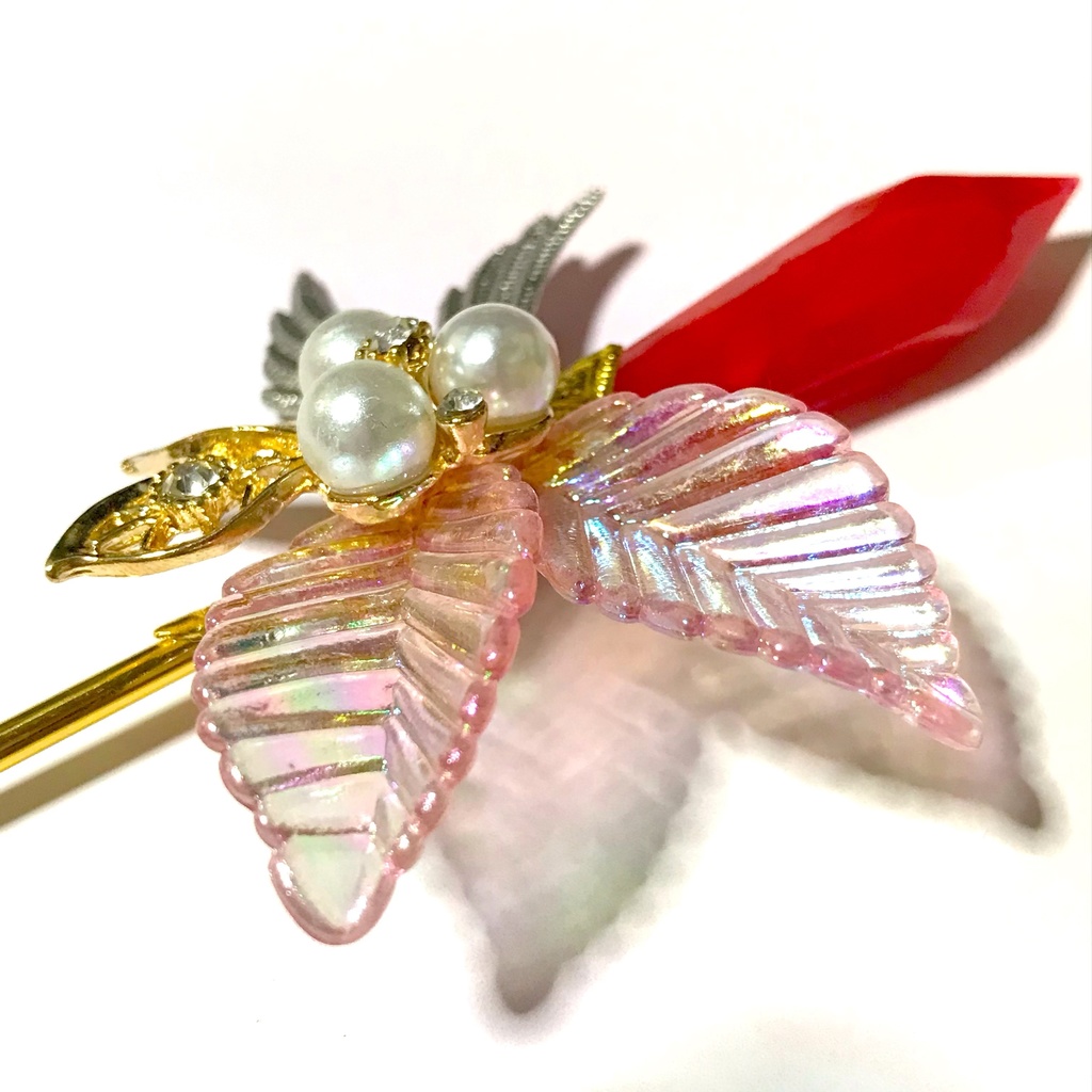 ドール用 魔法の杖 マジックワンド 火炎の花の杖 もこもこひつじのおもちゃ箱 Booth