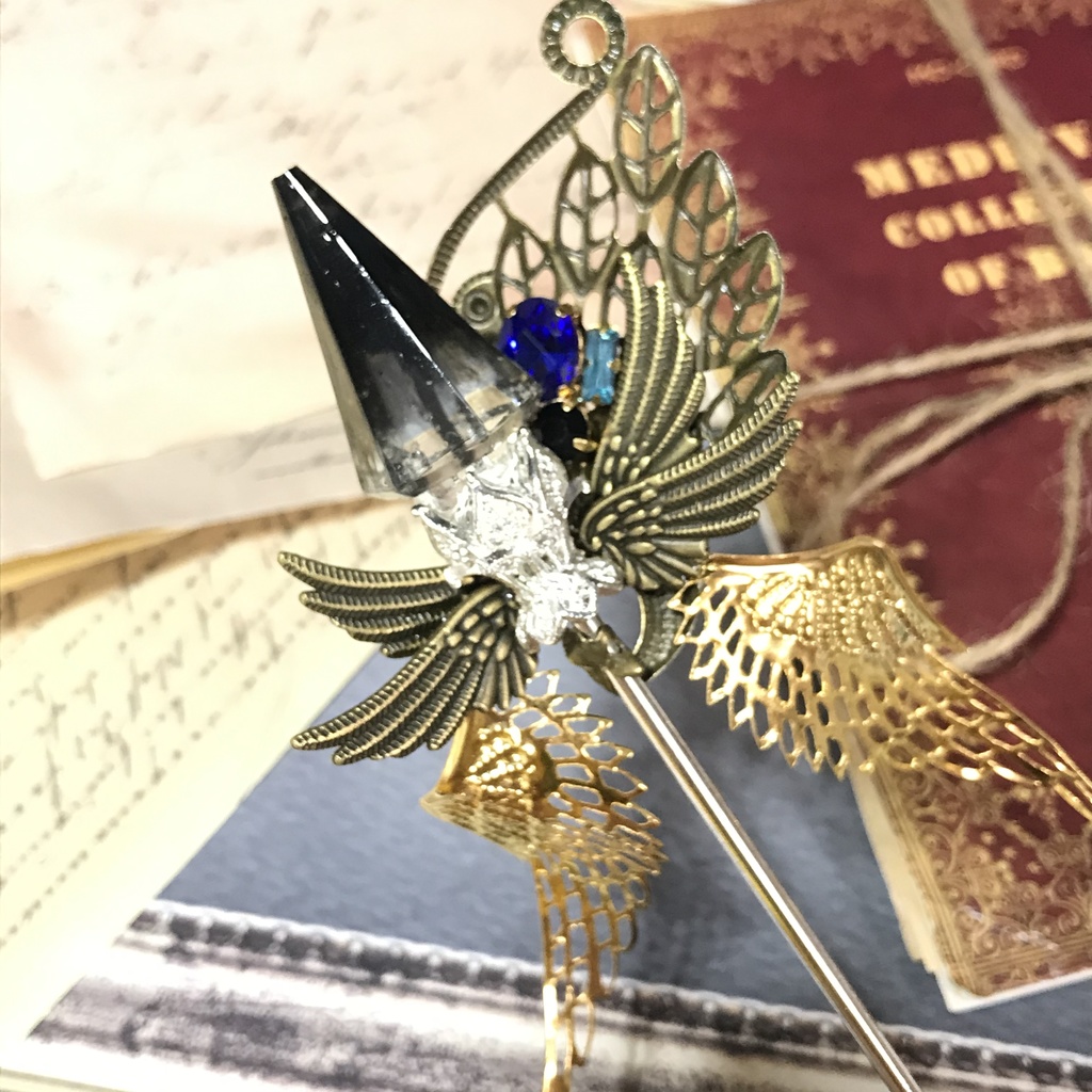 ドール用 魔法の杖 マジックワンド 夜鳥の機軸 もこもこひつじのおもちゃ箱 Booth