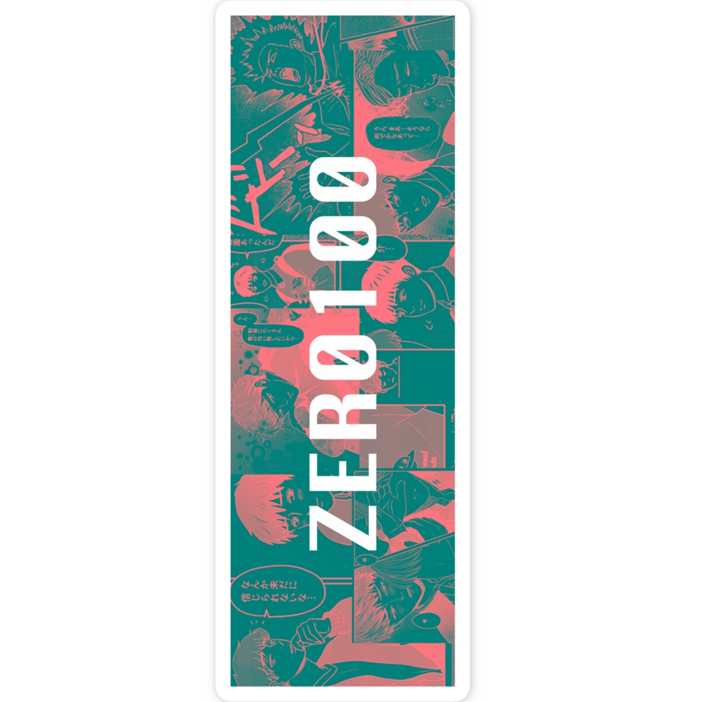 ZER0100 スマホステッカー